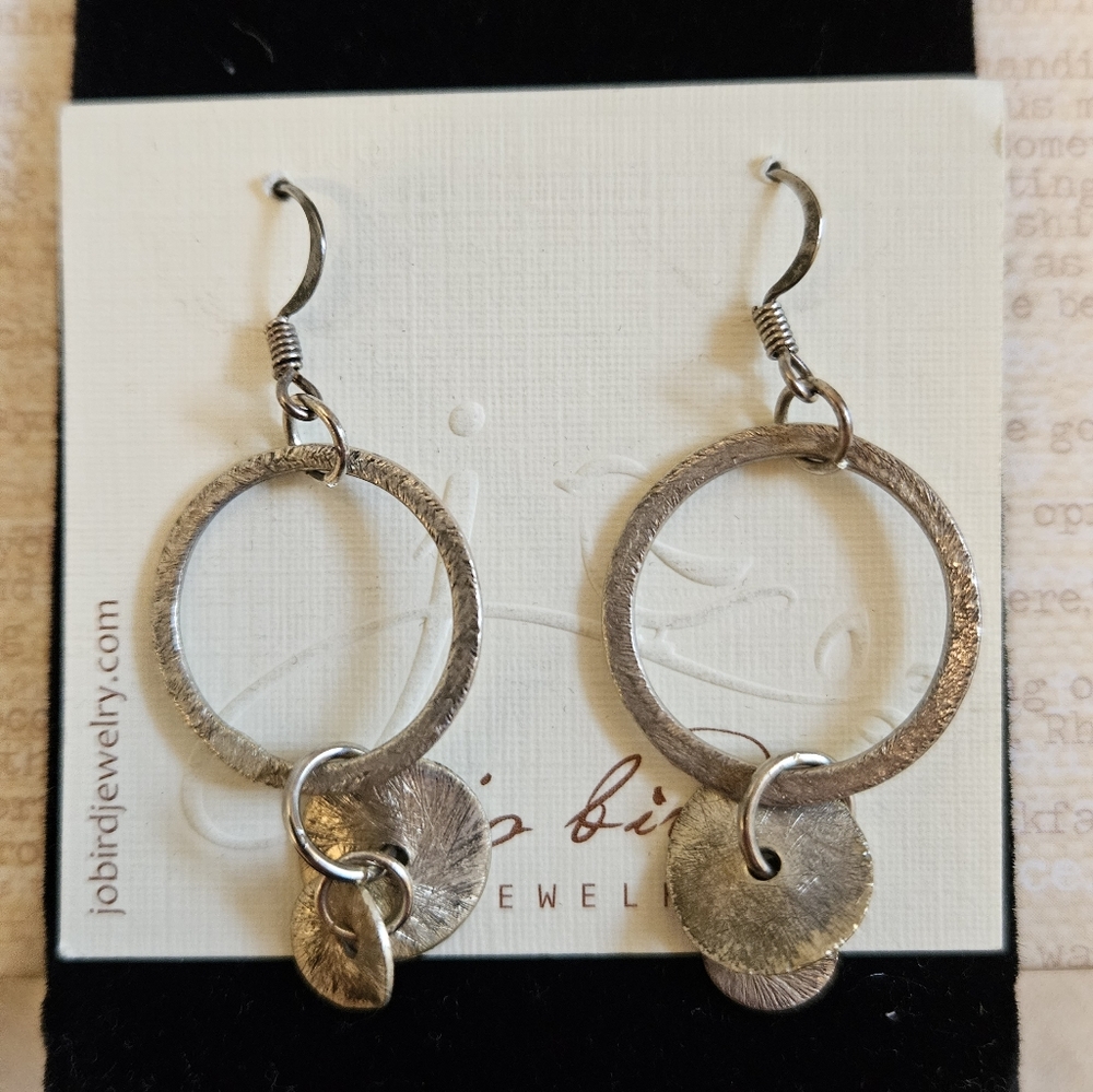 Jo Bird silverstone earrings